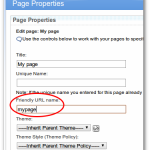 Friendly URL with Websphere Portal